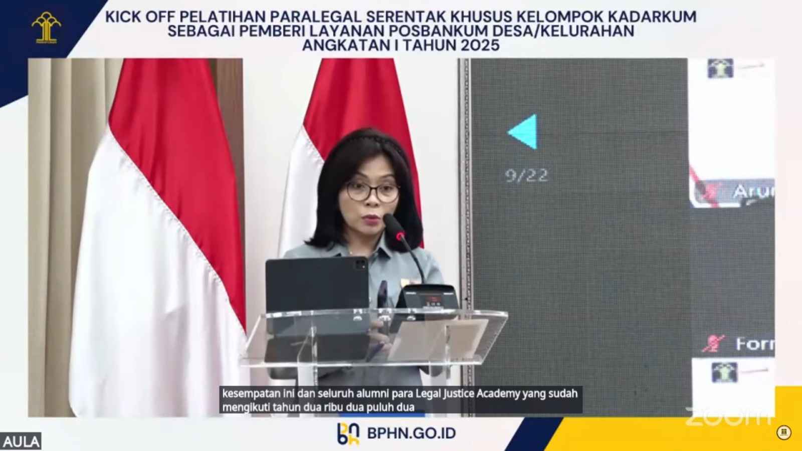 Sinergi Kemenkum dan BPHN: Tingkatkan Kapasitas Paralegal untuk Akses Keadilan yang Lebih Baik