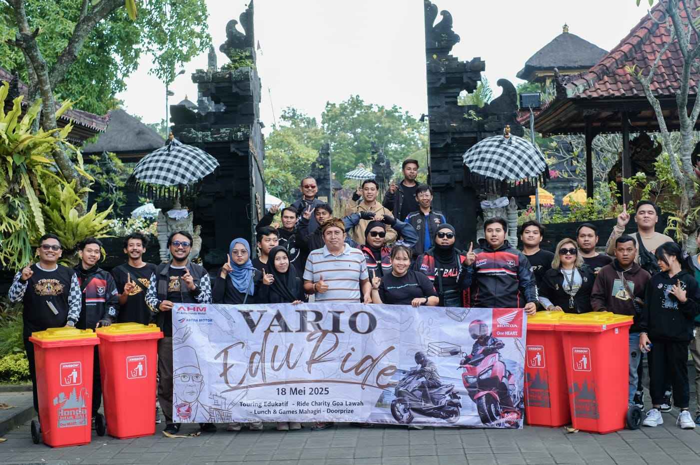 Bikers Peduli Pendidikan: Touring Berbagi Inspirasi di Pulau Dewata