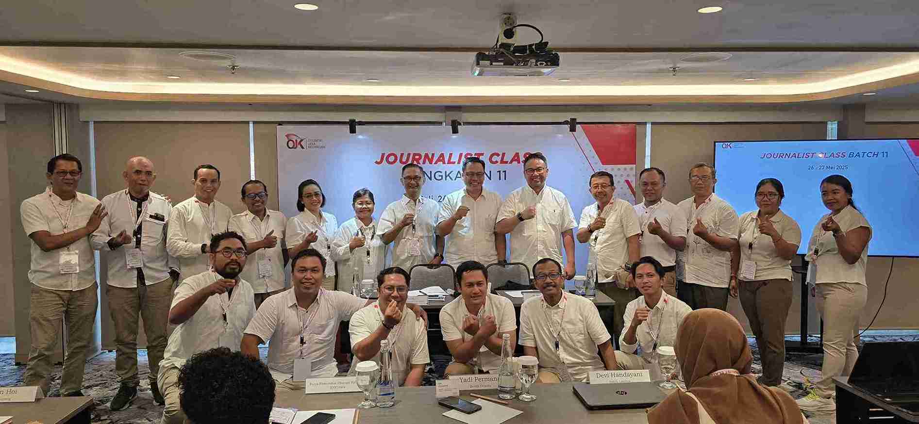 OJK Gencarkan Literasi dan Inklusi Keuangan Melalui Kelas Jurnalis di Bali-Nusra