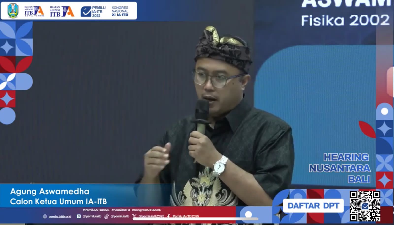 Agung Aswamedha: Technopreneur Visioner Siap Pimpin Transformasi IA-ITB