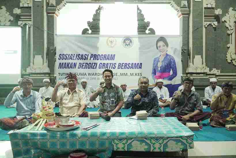 Gebrak Stunting, Cetak Generasi Emas: Makan Bergizi Gratis Hadir Menginspirasi Warga Tuwed Jembrana!