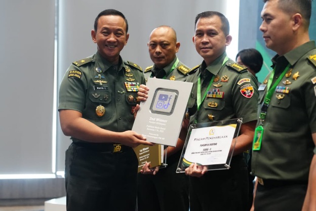 Kodam Udayana Juara 2 Publikasi Terbanyak TNI AD