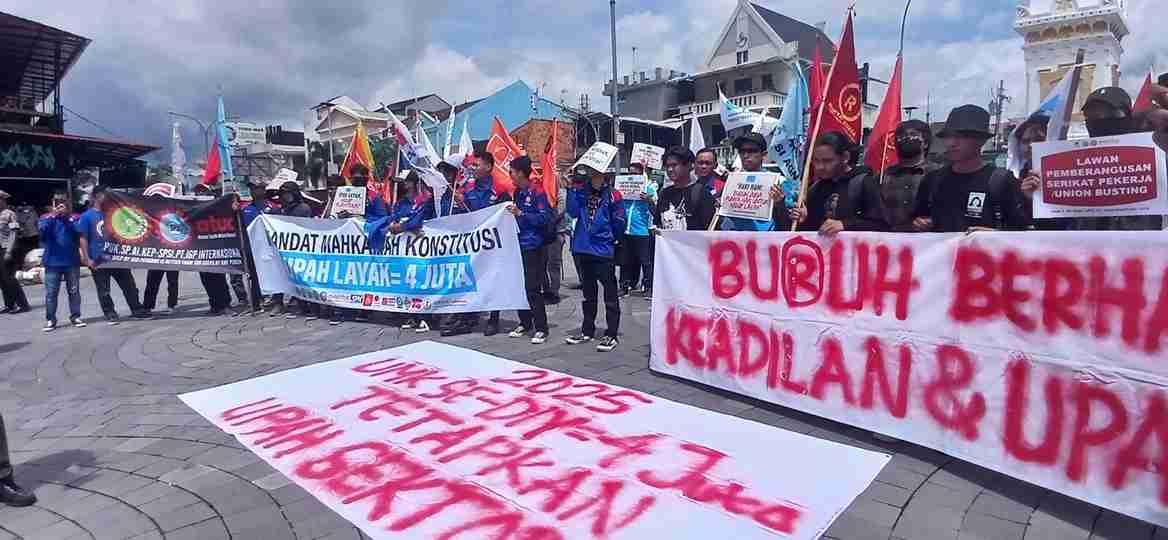 MPBI DIY Tolak Keras Perjanjian Dagang RI-AS: Dinilai Rugikan Buruh dan Petani