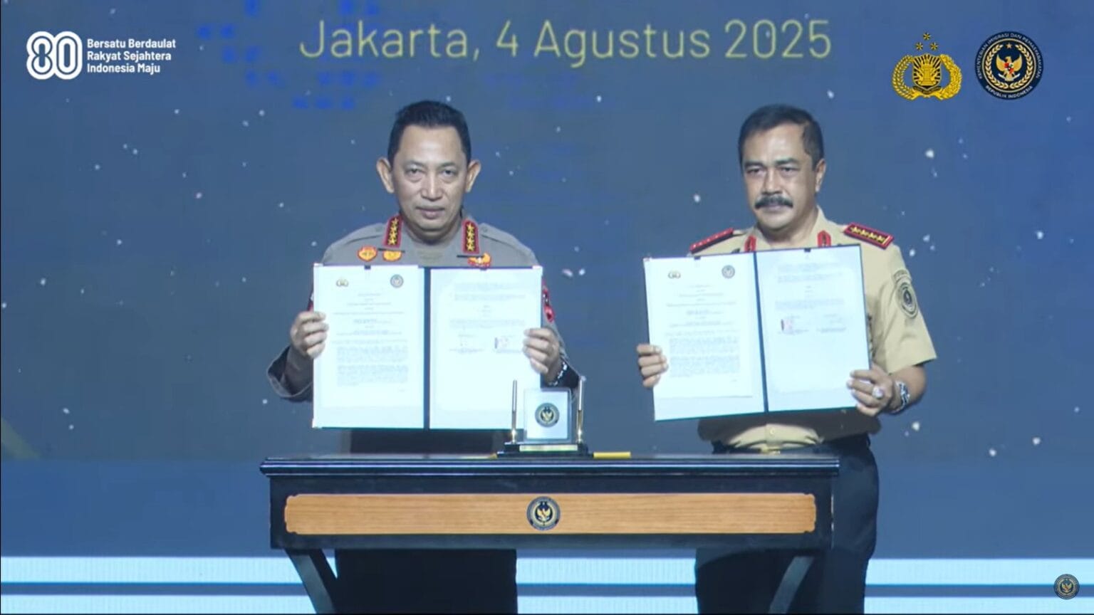 Sinergi Solid, Polri dan Kemenimipas Tingkatkan Kinerja Layanan Publik