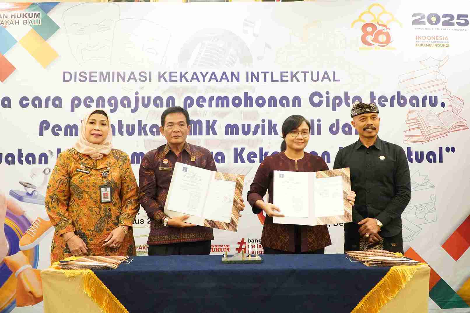 Kemenkum Bali Dorong Ekonomi Kreatif Melalui Perlindungan Kekayaan Intelektual