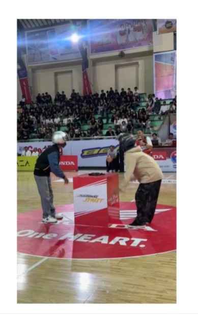 Astra Motor Bali Padukan Olahraga dan Keselamatan dalam Cari Aman Challenge di DBL Bali