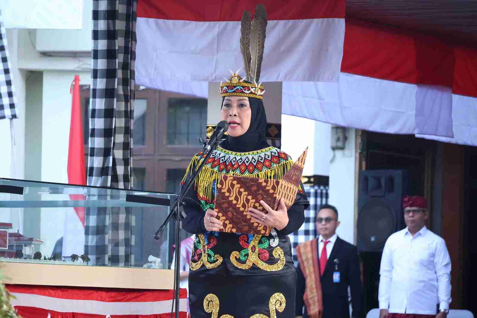 Ajak Rakyat Bersatu, Kanwil Kemenkum Bali Rayakan HUT RI ke-80