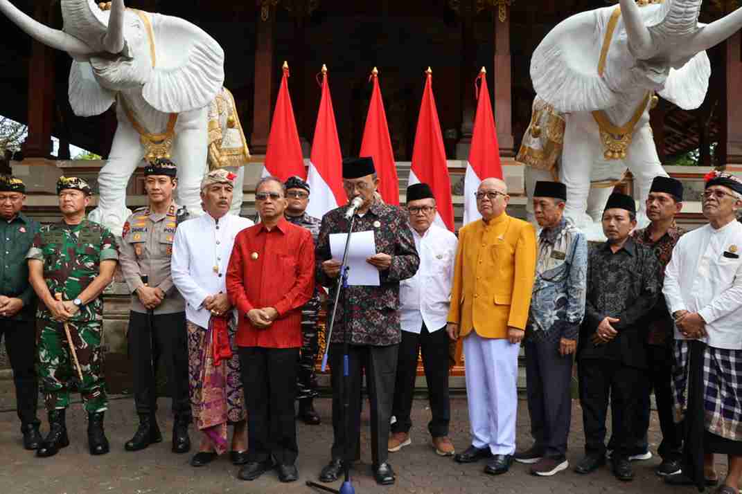 Imbauan FKUB Bali, Minta Masyarakat Waspada Aksi Demo Anarkis