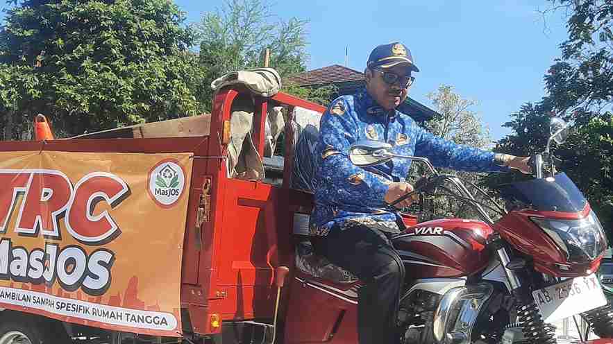 Pemkot Yogyakarta Luncurkan Layanan Jemput Sampah TRC Mas JOS