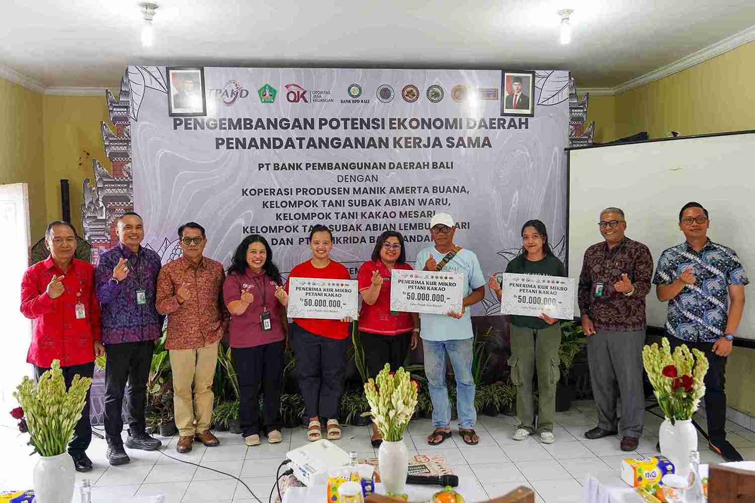 OJK Bali Dorong Penguatan Ekonomi Daerah, Dukung Pengembangan Komoditas Kakao Tabanan