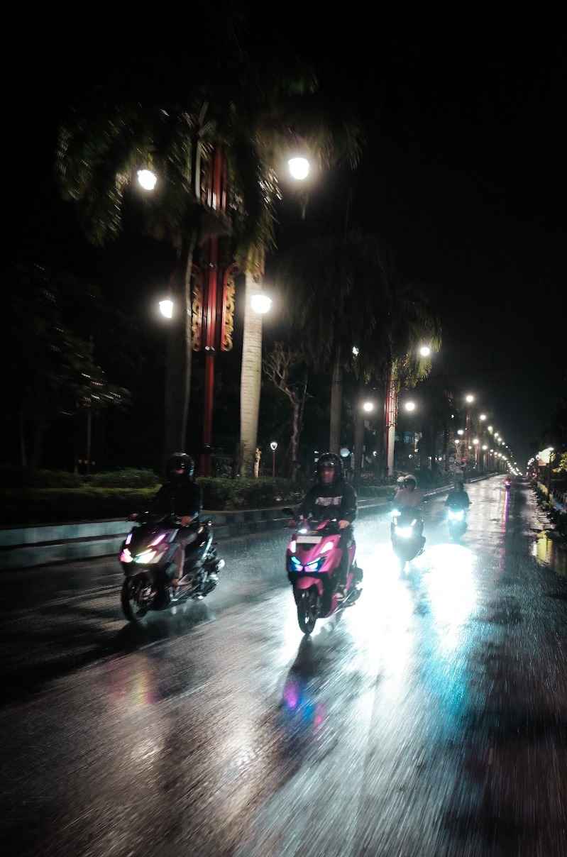 Nocturnity Riding Part 2, Astra Motor Bali Ajak Komunitas Honda ‘Ride the Night, Own the Moment’