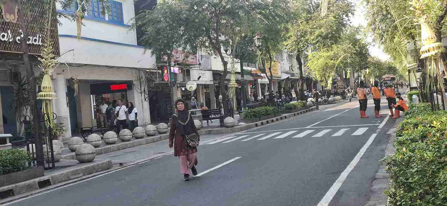 Malioboro Ditargetkan Jadi Kawasan Pedestrian Penuh dalam Tiga Tahun