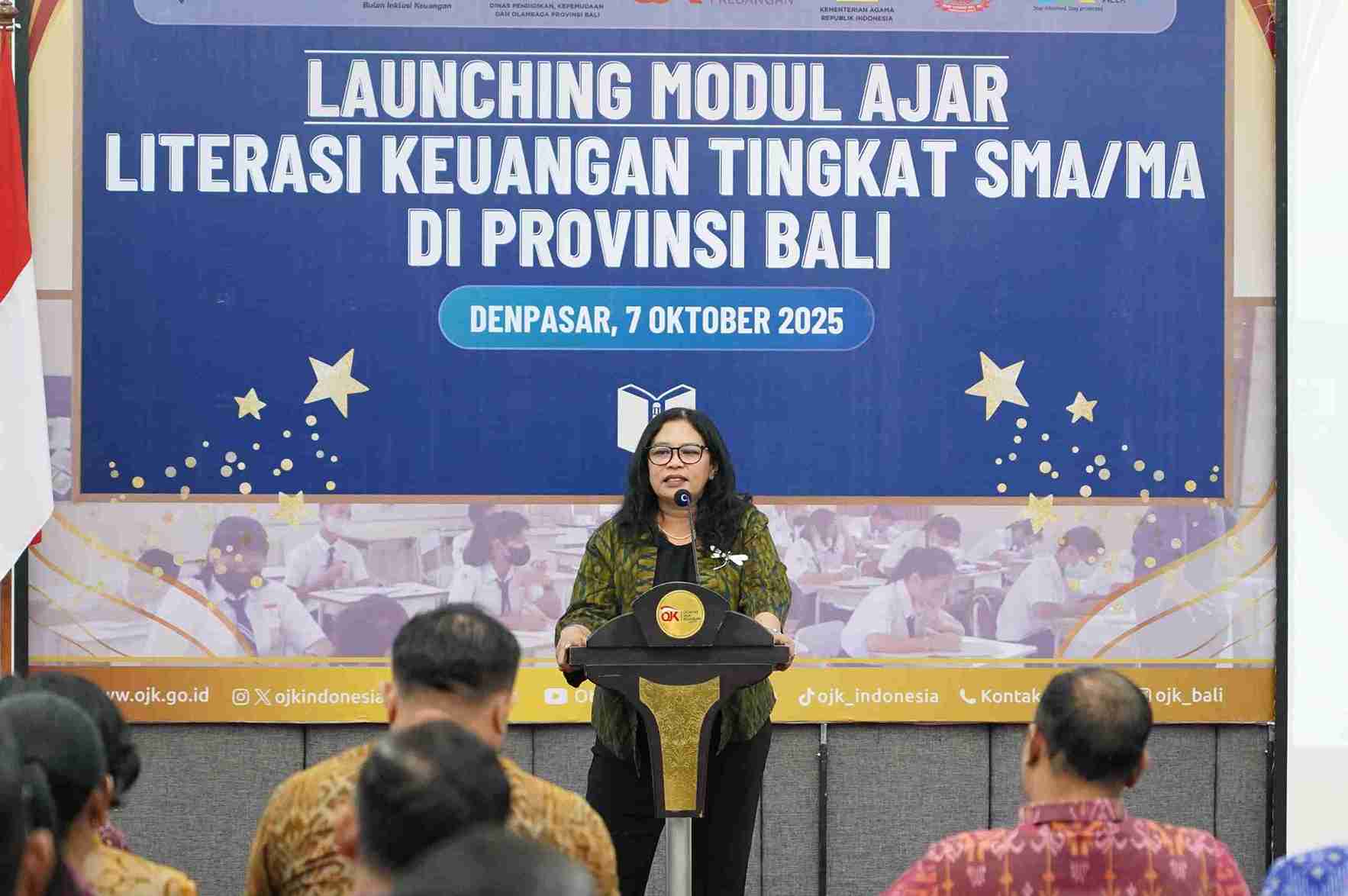 OJK Bali Luncurkan Modul Ajar Literasi Keuangan untuk Jenjang SMA-MA
