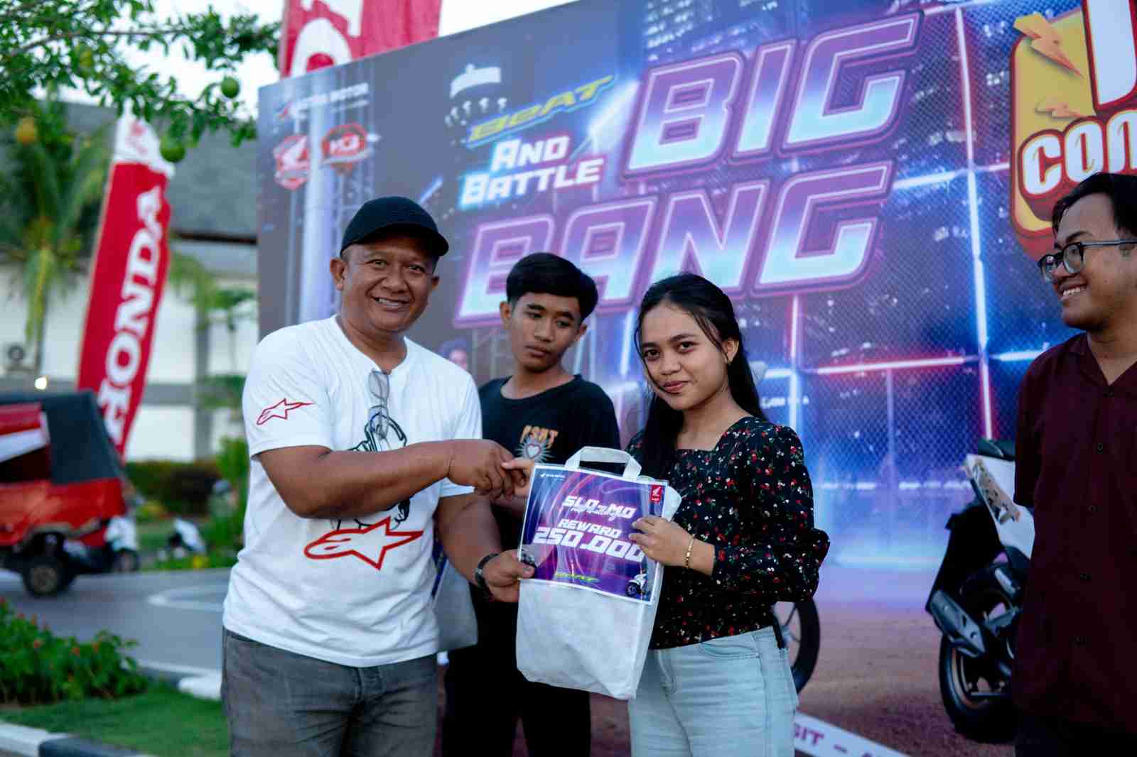 Gebrakan Seru Komunitas Honda Bali: Astra Motor Guncang Singaraja Lewat ‘BeAT and Battle’!