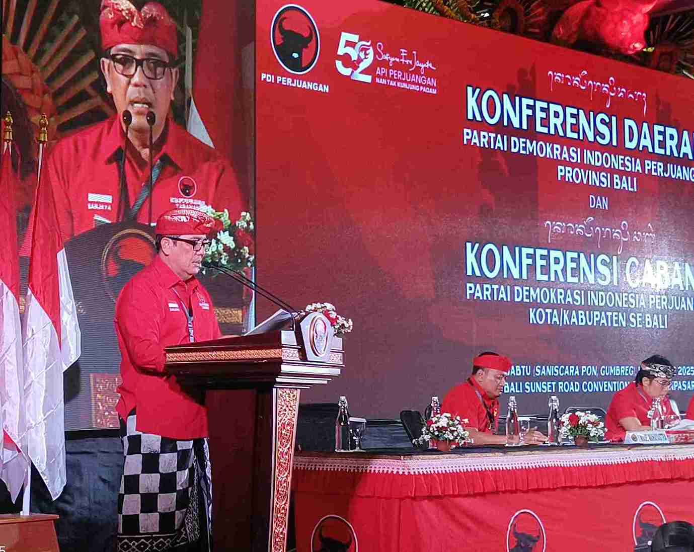 Sinyal Stabilitas Politik Bali: Semua Ketua DPC PDIP Dipertahankan, Sanjaya Fokus Kawal Visi AUM