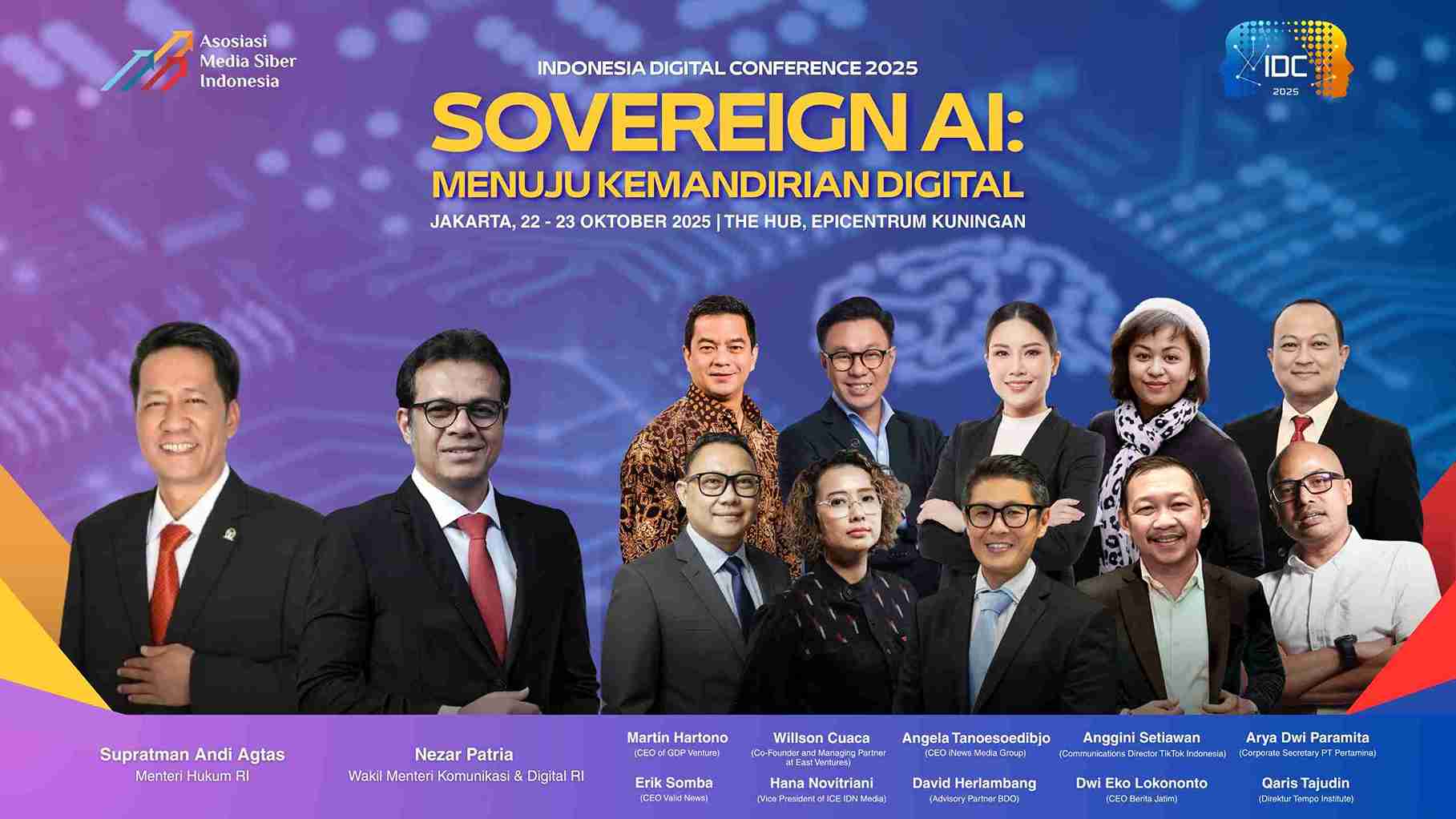 AMSI Gelar IDC 2025, Soroti Isu Kedaulatan AI dan Kemandirian Digital