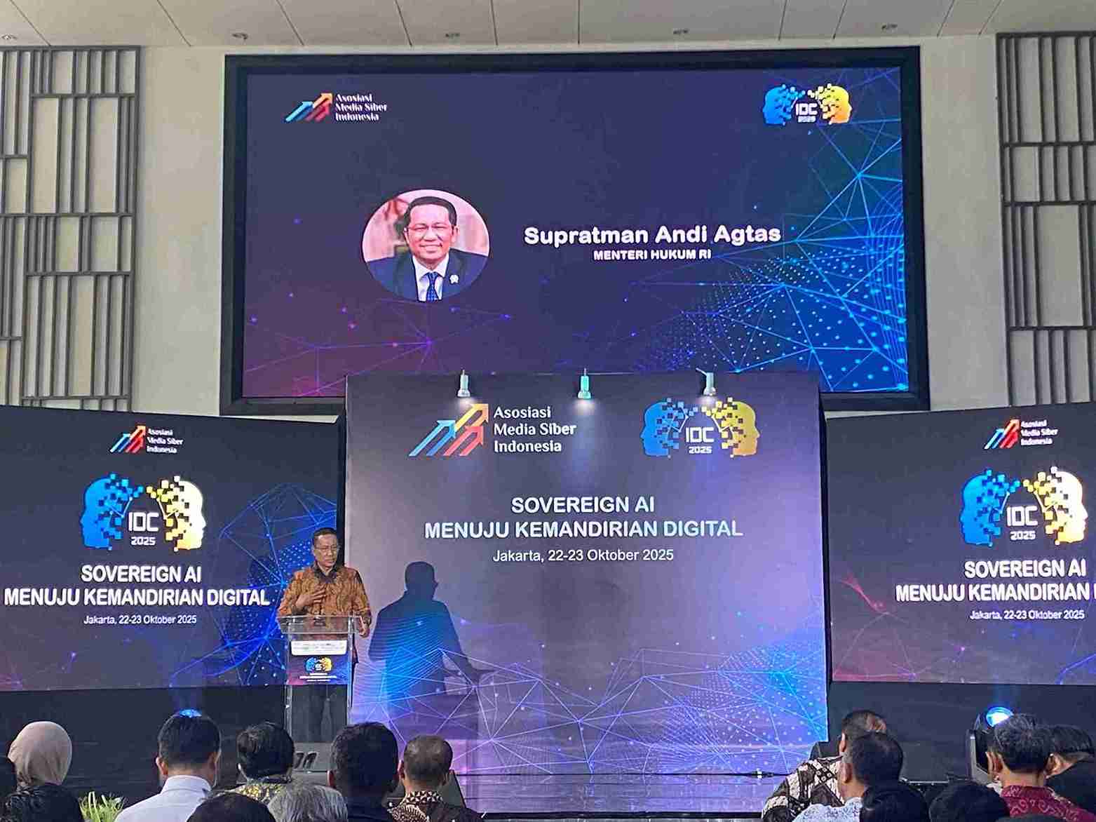 Menkum Supratman Umumkan ‘Protokol Jakarta’, Perjuangkan Royalti Digital yang Adil untuk Industri Berita dan Kreator