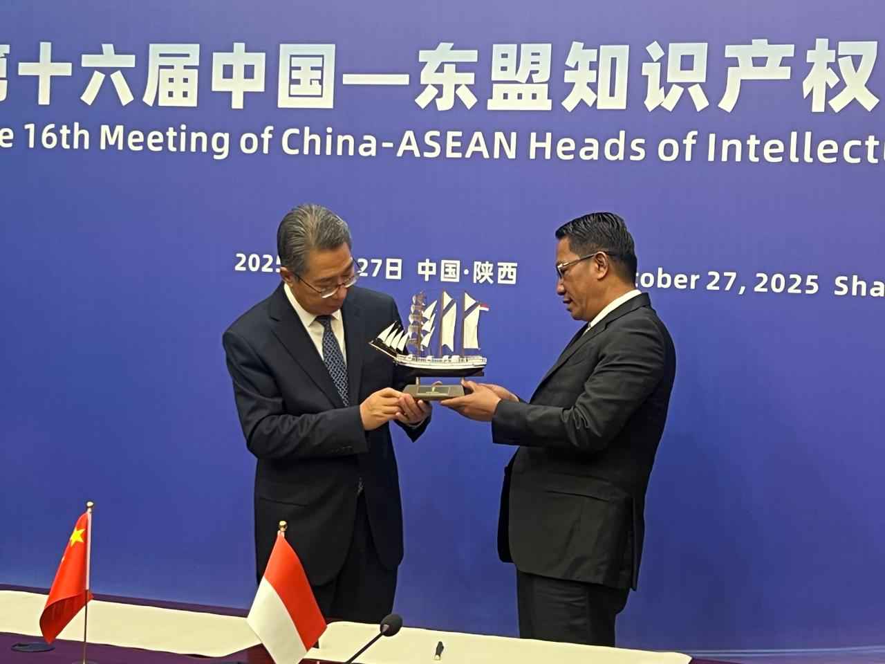 Menkum Supratman Minta Dukungan Tiongkok untuk Proposal Royalti Digital Indonesia di WIPO