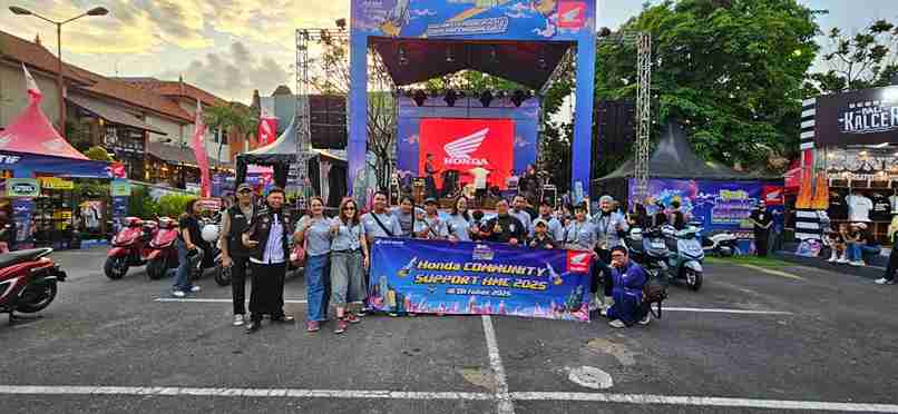 Ratusan Bikers Honda Community Bali Ramaikan HMC 2025, Kuatkan Solidaritas dan Gaya Hidup Modifikasi