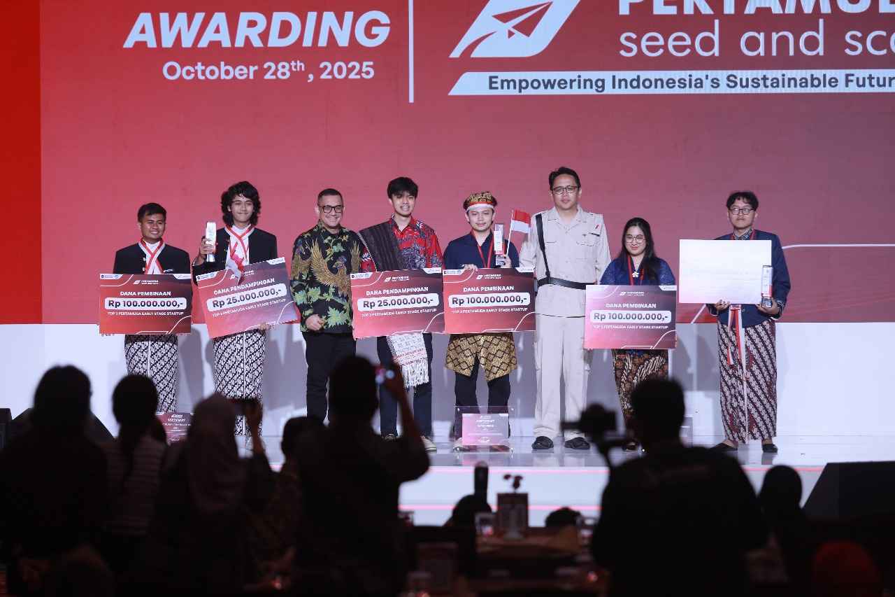 Pertamina Umumkan Pemenang Pertamuda Seed and Scale 2025, Dorong Ekosistem Inovasi Energi Nasional