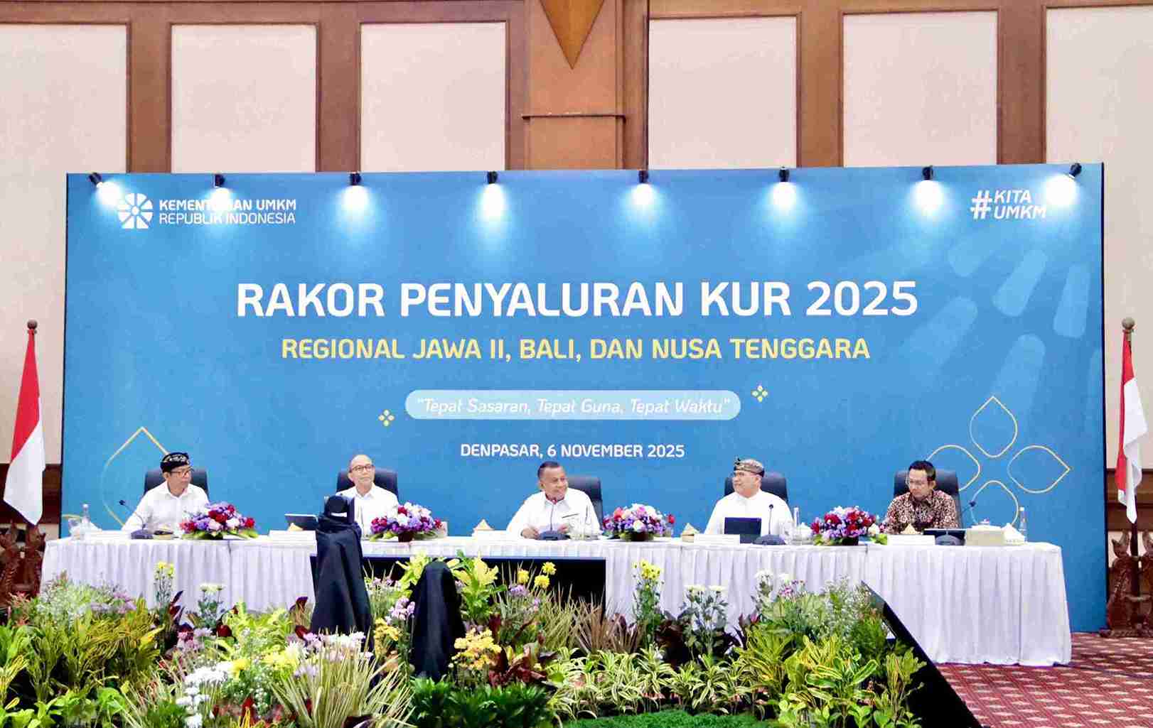 Akselerasi Penyaluran KUR, KemenKopUKM Gelar Rakor di Bali, Soroti Tantangan UMKM dan Sektor Produksi