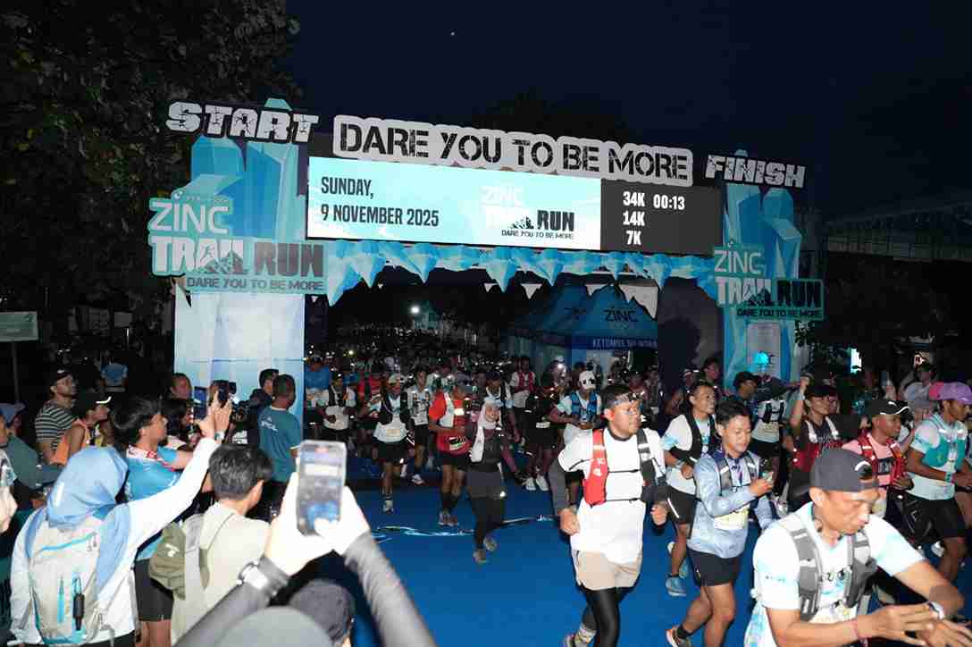 ZINC Trail Run 2025: Ribuan Pelari Taklukkan Rute Pantai Pandawa!
