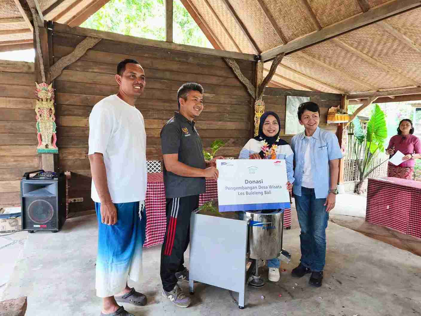 Astra Tegaskan Komitmen Pemberdayaan, Desa Les Buleleng Kian Berdaya dengan Bantuan CSR untuk Pariwisata dan Ekonomi Hijau
