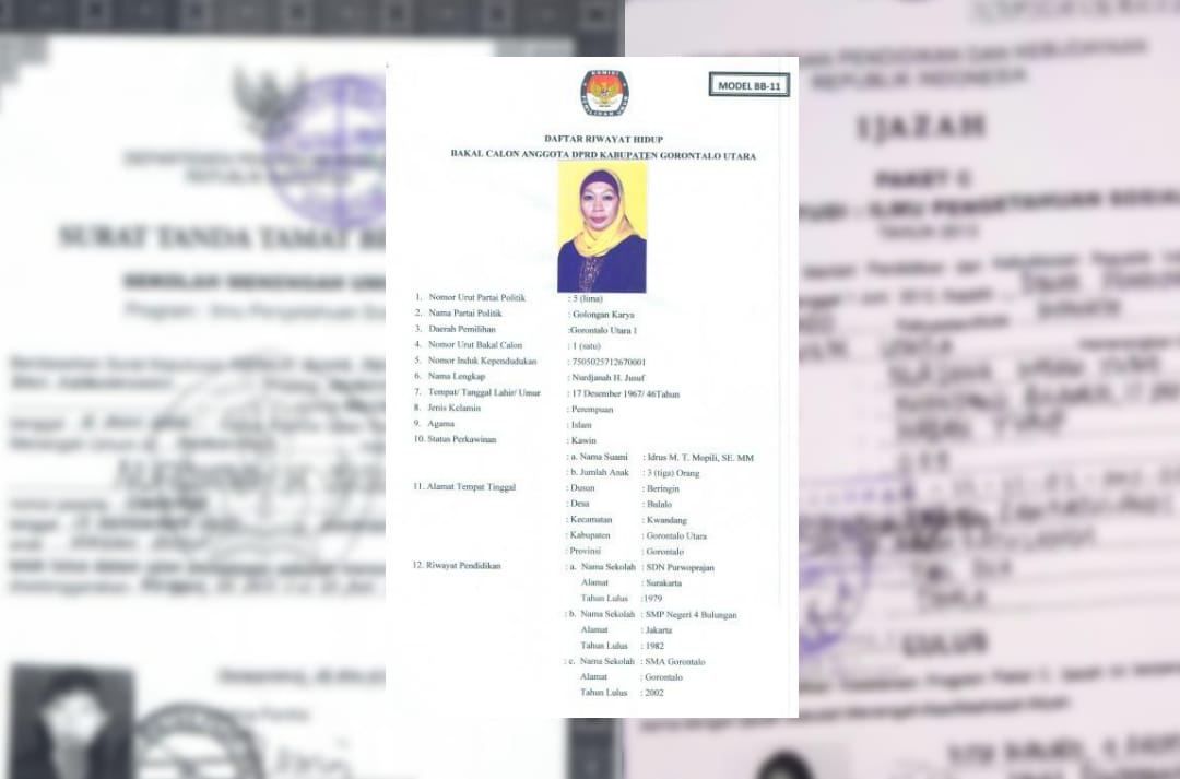 Transparansi Ungkap Perkembangan Dugaan Ijazah Palsu Wakil Bupati Gorontalo Utara