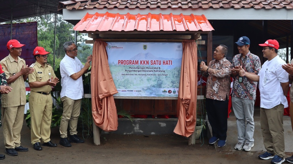 Yayasan AHM dan UGM Ubah Lereng Merapi Jadi Pusat Ekowisata Berkelanjutan