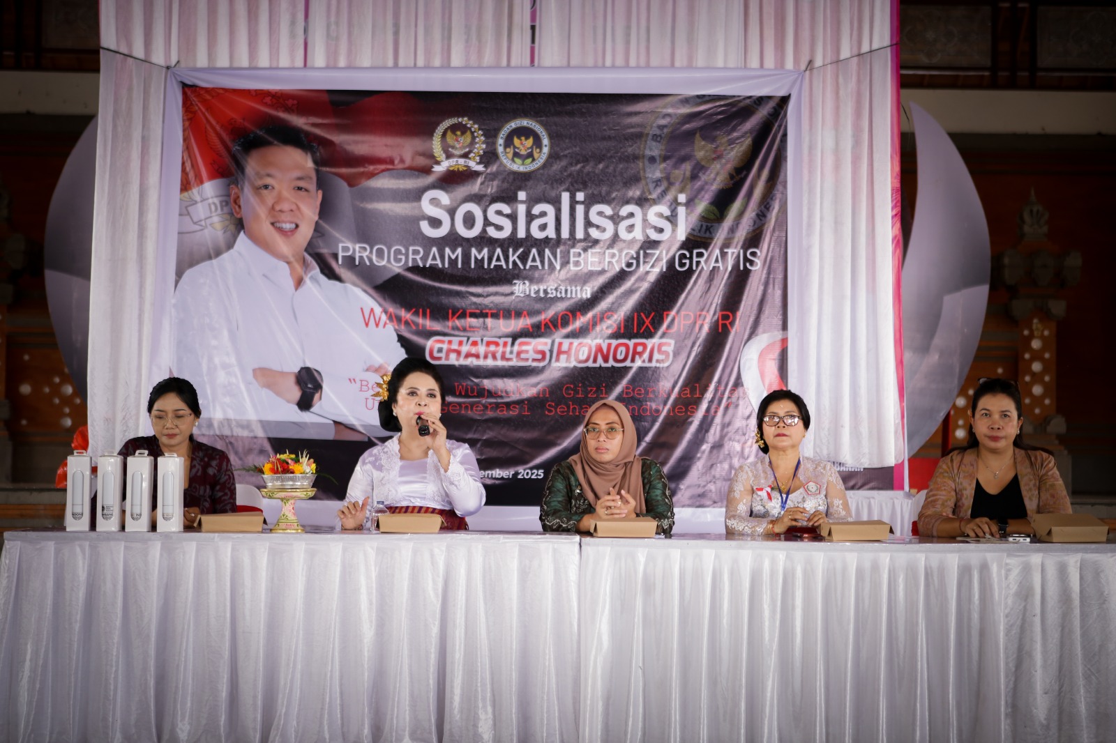 Melawan Ancaman Stunting dengan Piring Bergizi di Tabanan : BGN – DPR Sosialisasikan Solusi Konkret  Kesehatan Anak