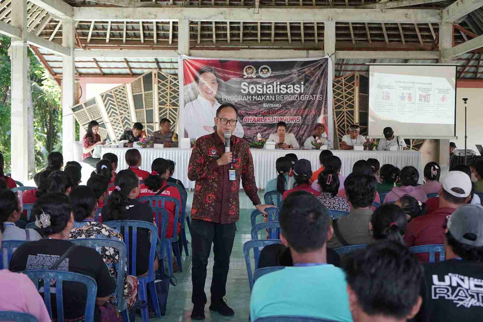 DPR dan BGN Minta Warga Cau Belayu Tabanan Kawal Ketat Setiap Porsi MBG!