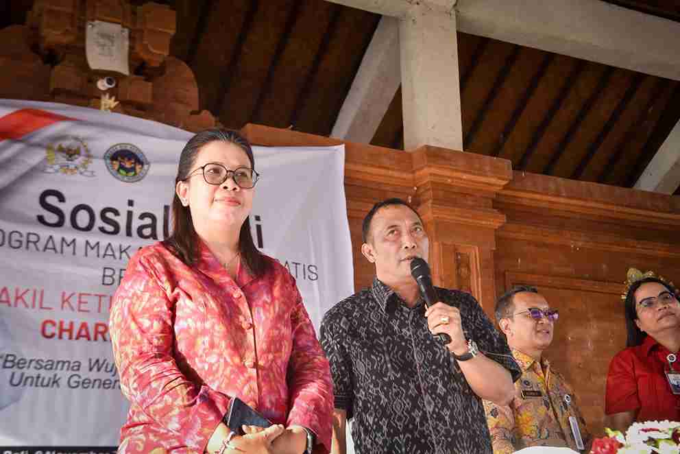 Edukasi Warga, Program Makan Bergizi Gratis Hadir di Desa Mengesta Bali