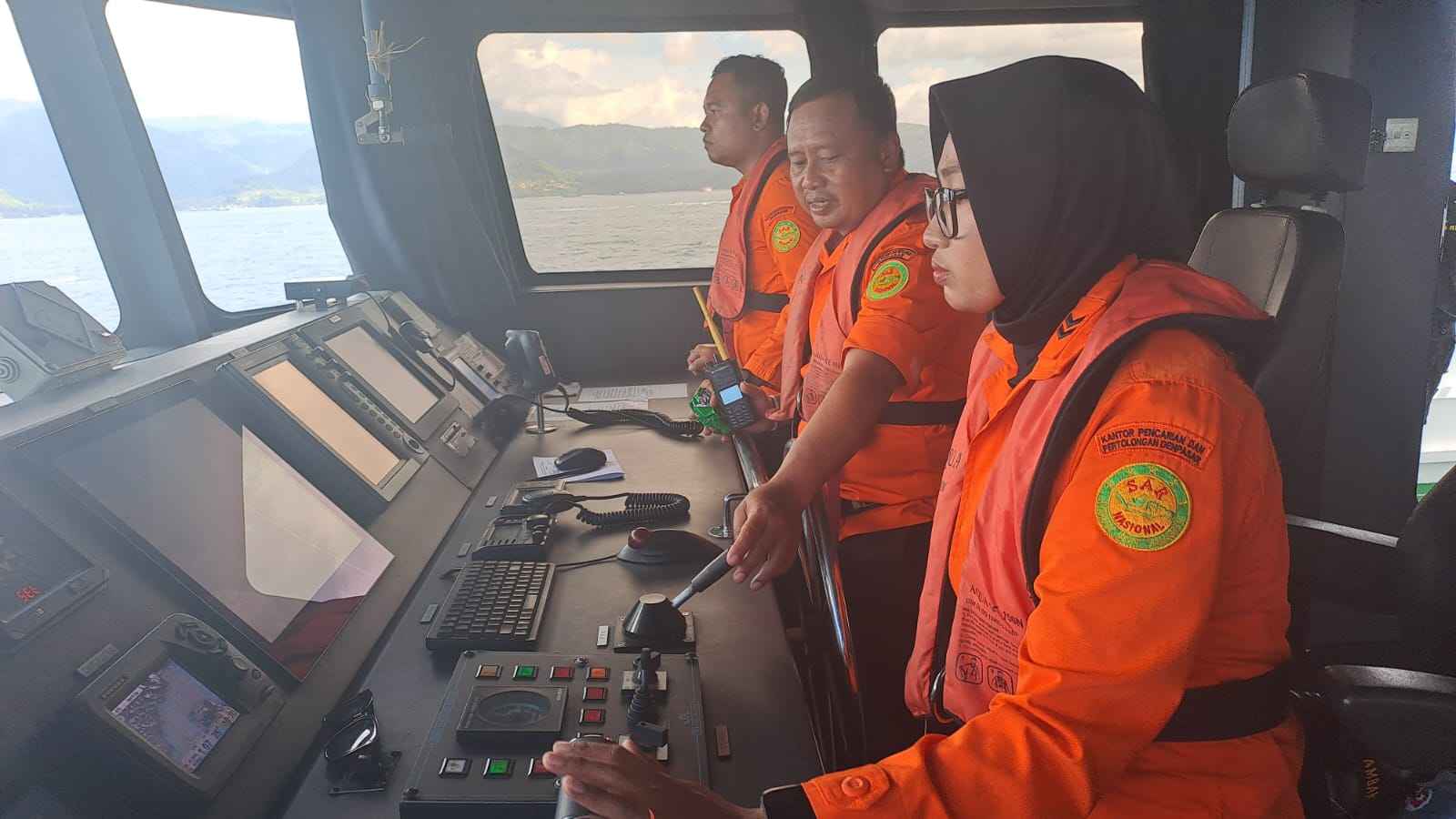 Jaga Keamanan Nataru, KN SAR Arjuna 229 Sisir Perairan Bali di Tengah Gelombang Tinggi