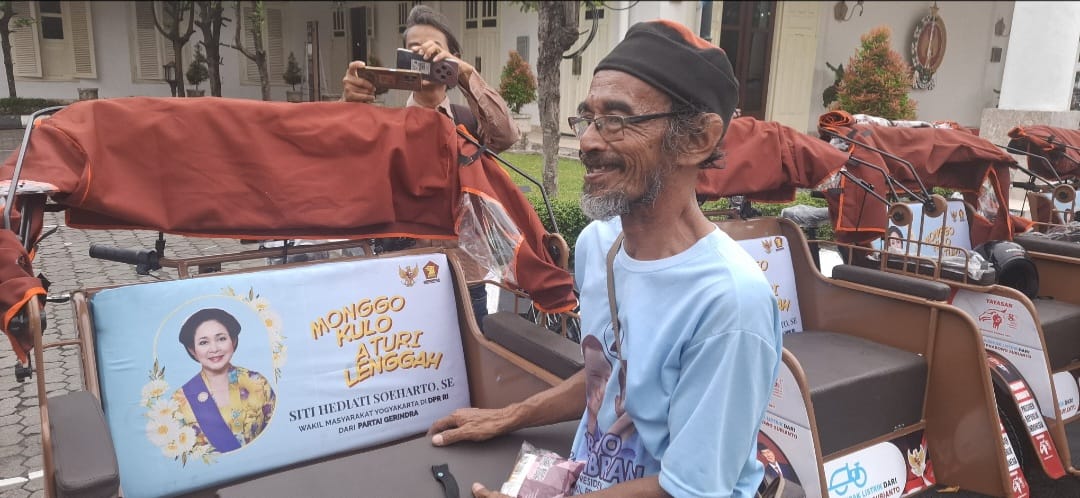 Wujud Kasih Sayang Presiden: 200 Becak Listrik Pindad Kini Permudah Langkah Lansia di Yogyakarta