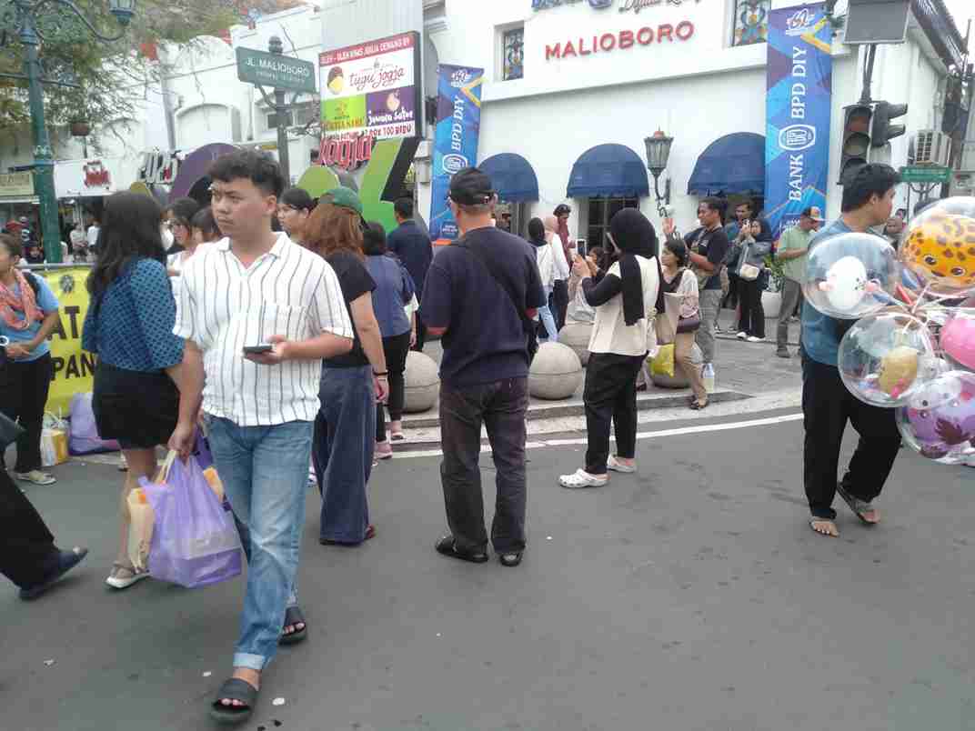 Jutaan Wisatawan Padati Yogyakarta, Malioboro Masih Tak Terkalahkan