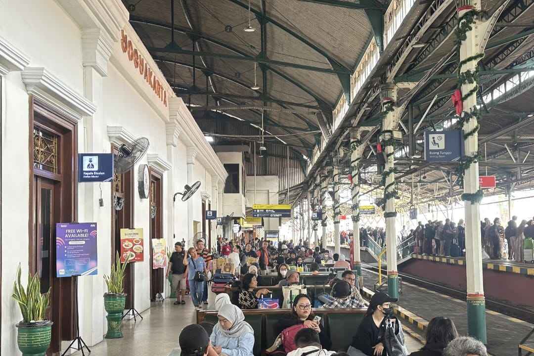 Kereta Api Tetap Primadona: 1,13 Juta Penumpang Padati Daop 6 Yogyakarta Selama Nataru 2025/2026
