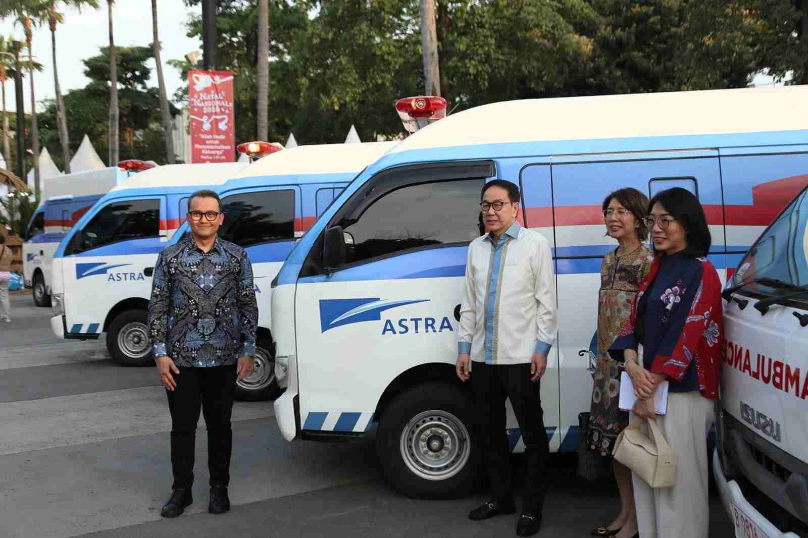 Wujudkan Pemerataan Kesehatan, Astra Hibahkan 35 Unit Ambulans untuk Pelosok Negeri