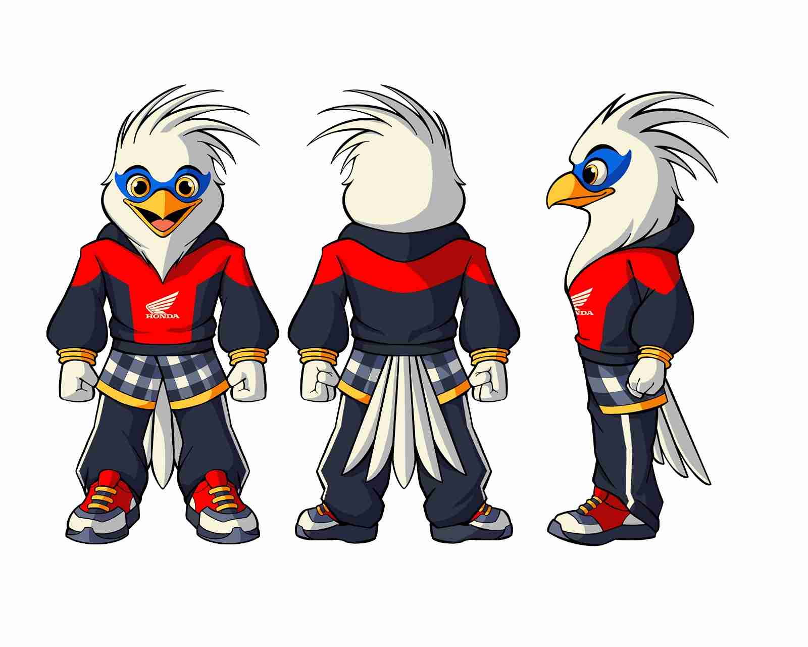 Spirit Jalak Bali dalam Balutan Racing: Honda Fans Bali Resmi Perkenalkan ‘JAGER’ sebagai Ikon Baru