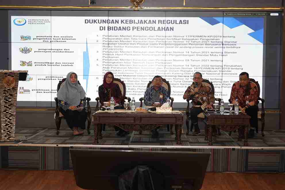 KKP Dorong Regulasi Baru untuk Tingkatkan Daya Saing Produk Kelautan dan Perikanan