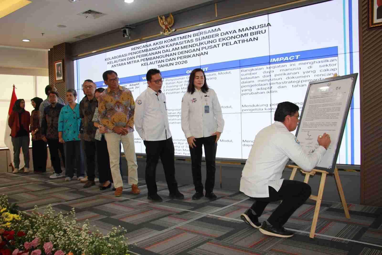 KKP Mantapkan Kolaborasi Pelatihan SDM Demi Ekonomi Biru