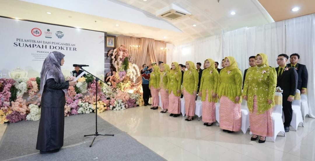 UMY Lantik 18 Dokter Baru, Tegaskan Komitmen Perkuat Distribusi Tenaga Medis Nasional