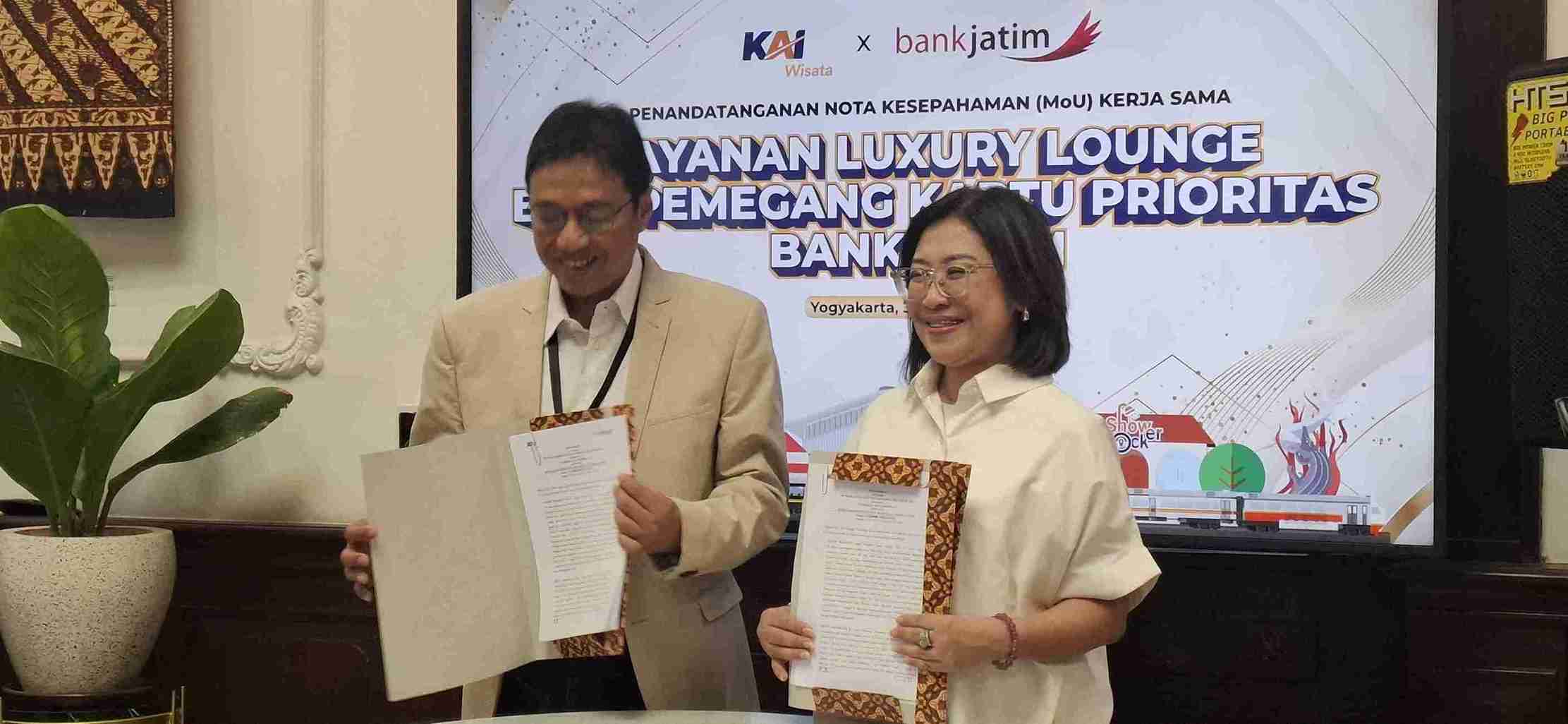 KAI Wisata dan Bank Jatim Hadirkan Akses Eksklusif Luxury Lounge dengan Tarif Rp1