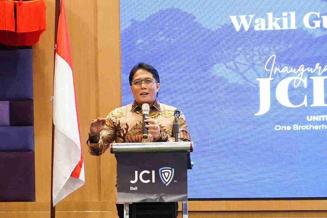 Wagub Giri Prasta Hadiri Inauguration Night JCI 2026, Teguhkan Semangat Kolaborasi Menuju Bali Era Baru