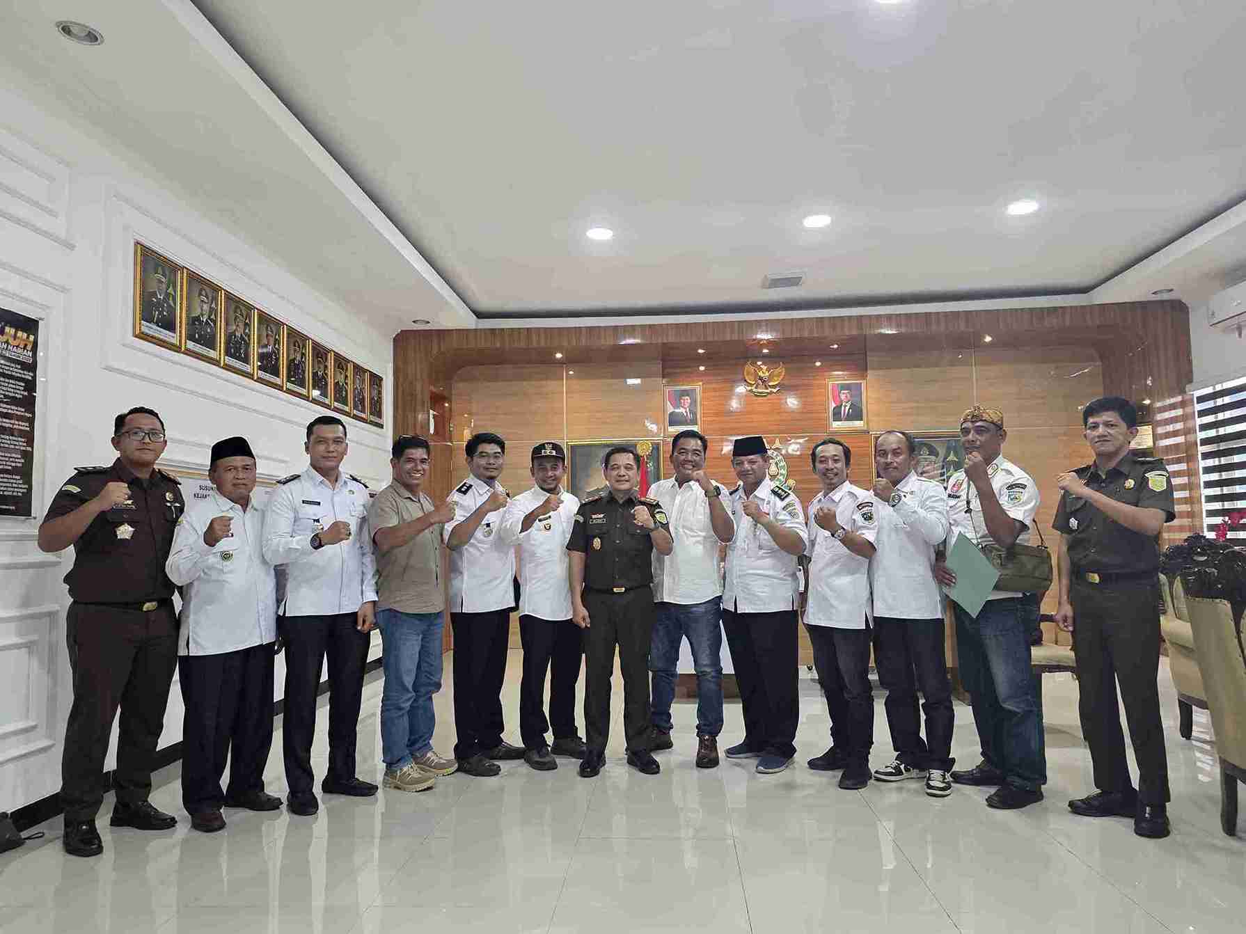 Audiensi di Kejari Demak, Kepala Desa Demang Bintoro Tekankan Akuntabilitas Pengelolaan APBDes