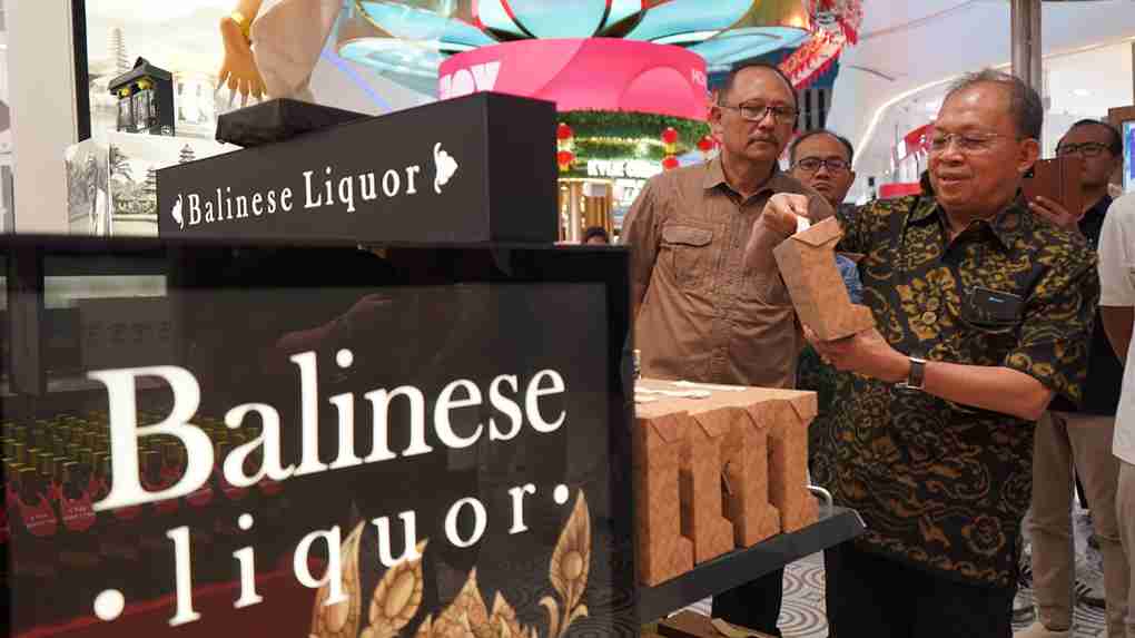Arak Bali Siap Tampil di Duty Free Bandara Ngurah Rai