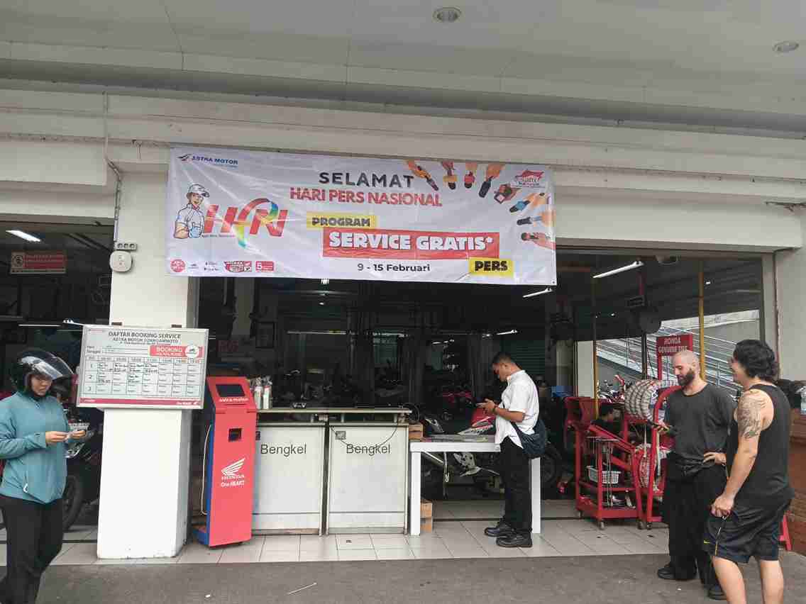Astra Motor Bali Gelar Service Gratis untuk Jurnalis di HPN 2026