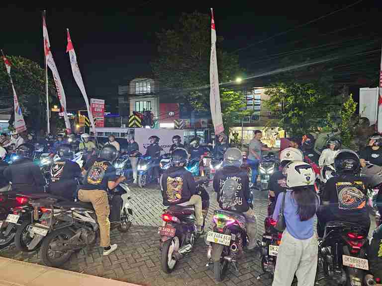 Astra Motor Bali Teguhkan Solidaritas Komunitas Lewat Honda Vario 125 Gathering