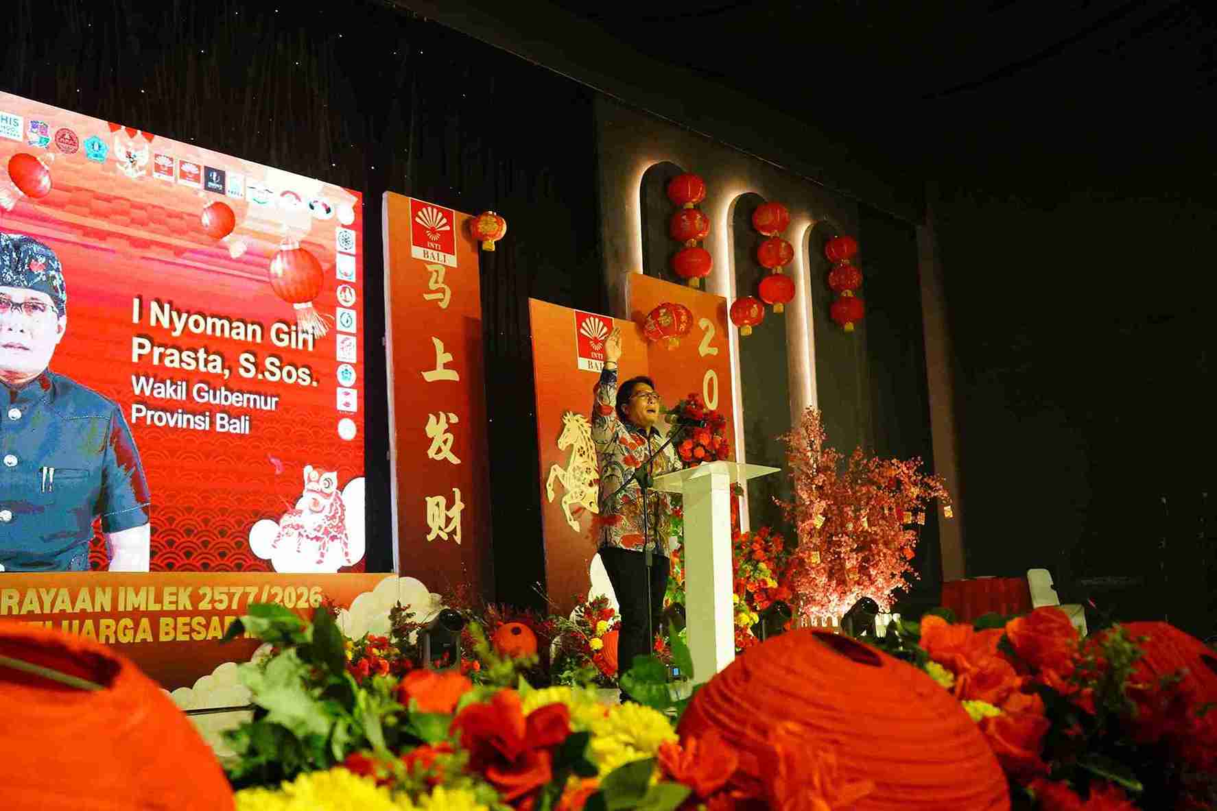 Sejarah Harmoni Bali–Tiongkok Menguat di Perayaan Imlek INTI Bali