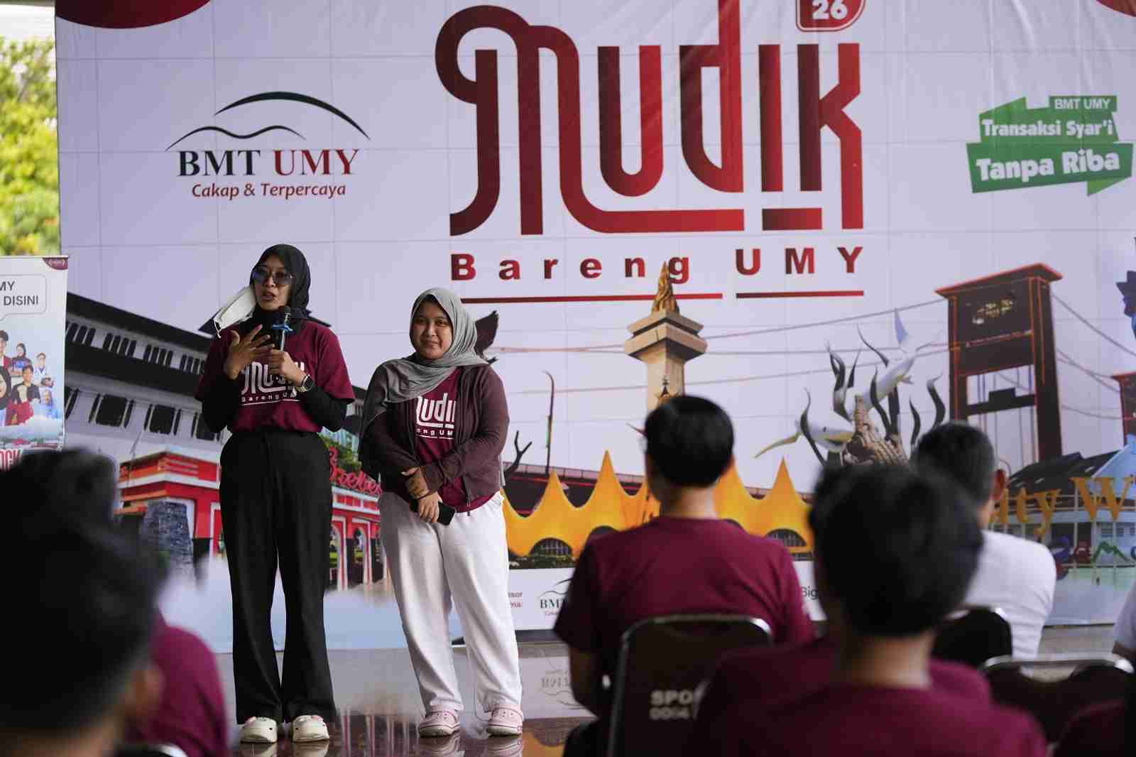 Ratusan Mahasiswa Ikuti Mudik Bareng UMY, Pulang Kampung Jelang Idulfitri