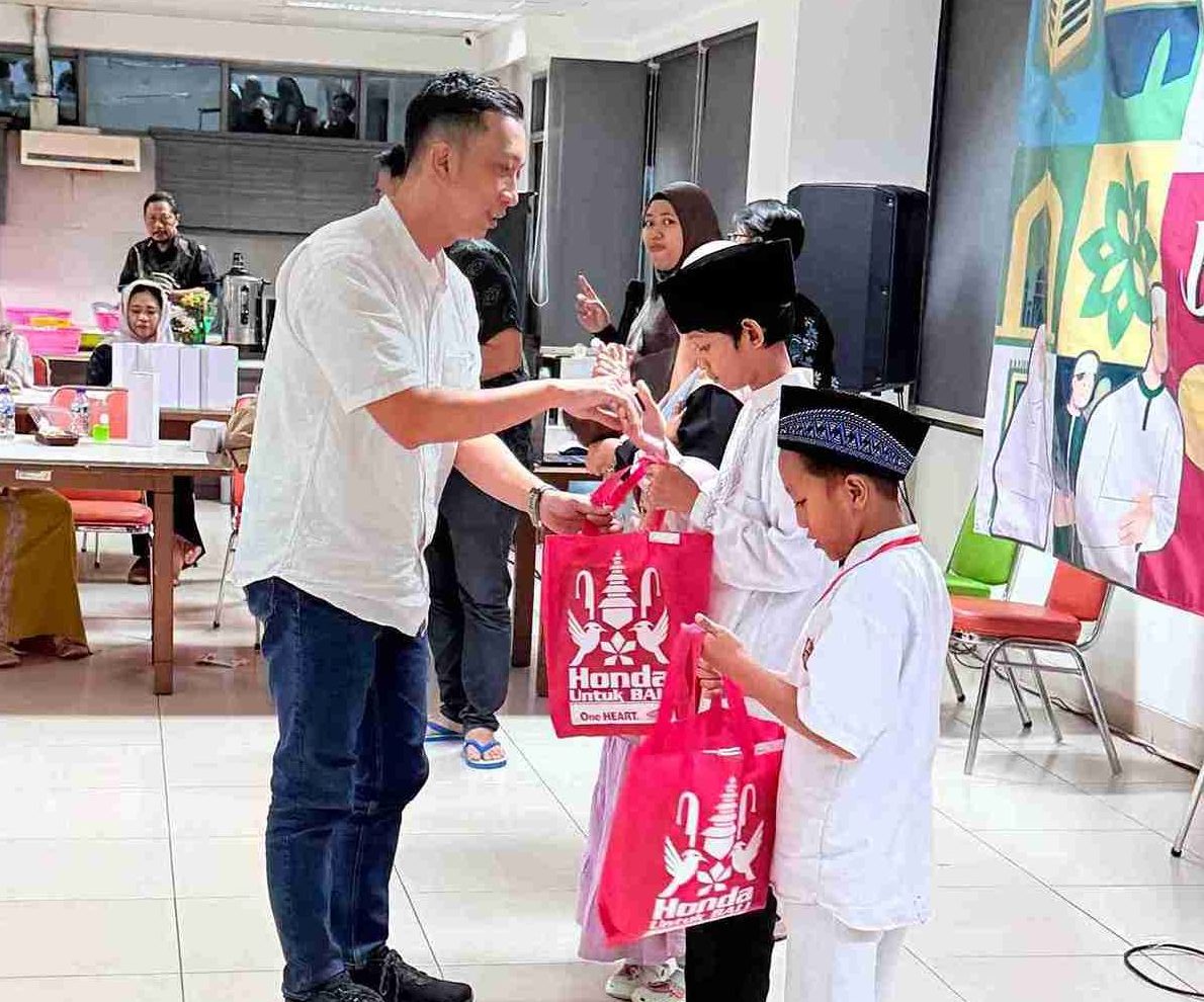 Rohis Astra Motor Bali Gelar Bukber Bersama Anak Yatim